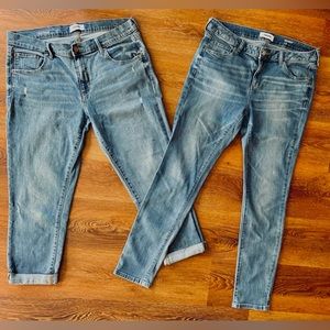 Sonoma TWO Pair Size 12 Jeans